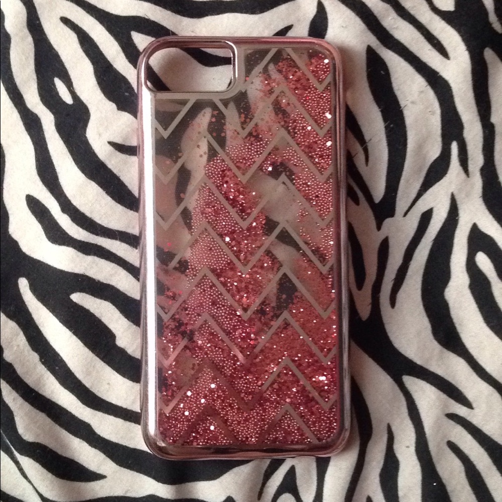Glitter liquid iPhone case